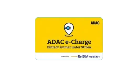 ADAC e-charge Ein Bild mit dem Logo von ADAC e-charge.