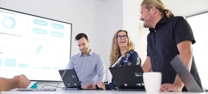 Westfalen Weser steht für ein respektvolles, faires und partnerschaftliches Miteinander. Team von 3 Personen bei Westfalen Weser