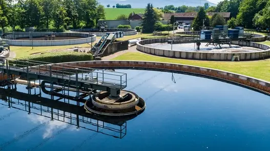 Bild einer Kläranlage.