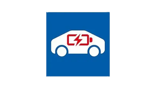 echarging+- App Ein Bild mit dem Logo von echarging App.